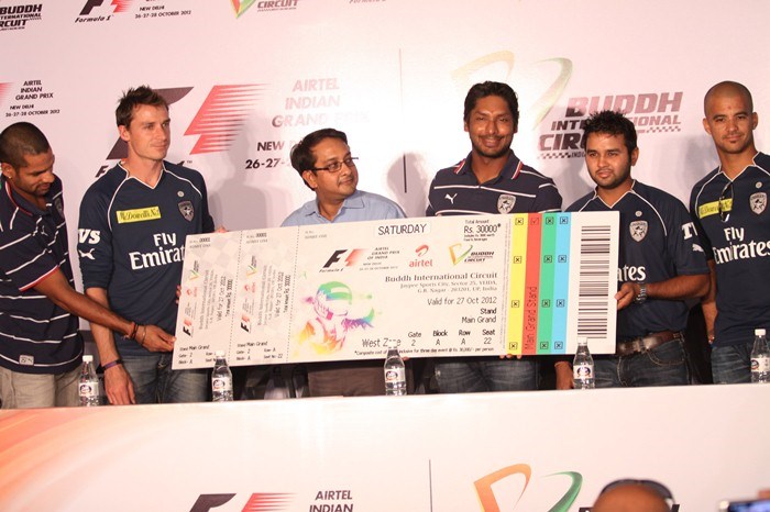 2012 Indian GP tickets launched